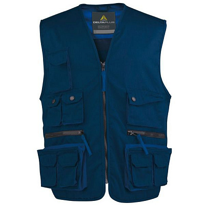 Жилет Delta Plus MAK2 S темно-синий