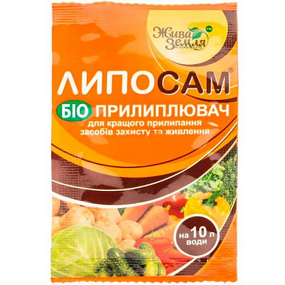 Биопрепарат Жива земля Липосам многофункциональный биоприлипатель, влагоудерживатель