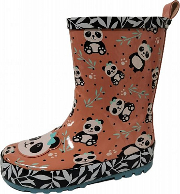 Чоботи для дівчинки Панда р.27 помаранчевий