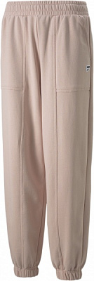 Брюки Puma Downtown Sweatpants TR 53607247 р. XS бежевый