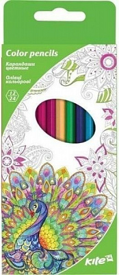 Олівці кольорові двосторонні 