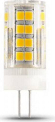 Лампа світлодіодна Gauss Elementary 4 Вт капсульна прозора G4 12 В 4100 К 10724
