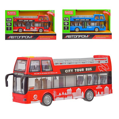 Автобус Автопром 2 кольори в асортименті 1:16 8905AB