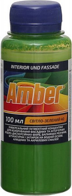 Колорант Amber світло-зелений 100 мл