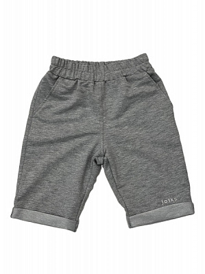 Шорты для мальчиков JOIKS р.134 серый меланж SH-13 