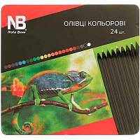 Карандаши цветные 24 шт. Nota Bene