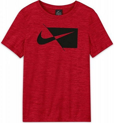 Футболка Nike NK DRY HBR SS TOP DA0282-657 L красный