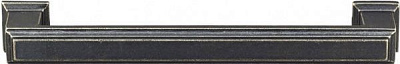 Меблева ручка 224 мм матова темна антична бронза MVM D-1010-224 MBAB