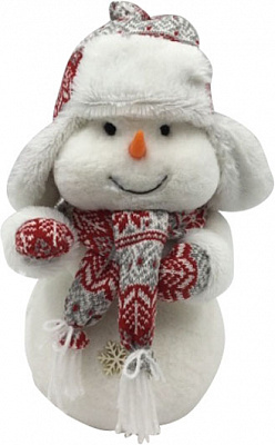 Декорация новогодняя Blooming снеговик 18x37 см 