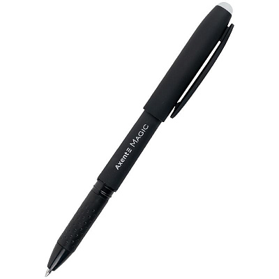 Ручка гелева Axent пиши-стирай Magic чорна AG1123-01-A