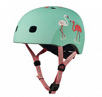 Шлем защитный Micro Mobillity Systems Micro PC flamingo AC2124BX р. M светло-зеленый