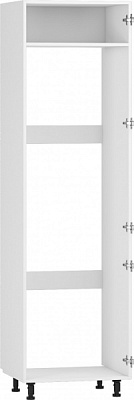 Пенал під холодильник 600x2140x560 мм білий