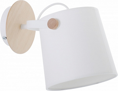 Бра TK Lighting CLICK 1x60 Вт E27 матовый белый 1250 