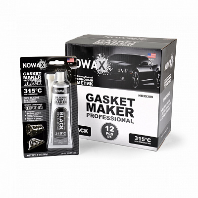 Герметик Nowax високотемпературний +315⁰C чорний 85 г