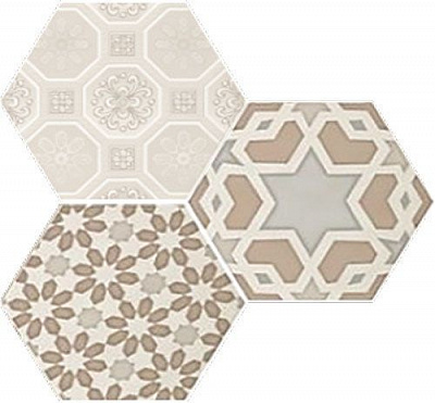 Плитка Cifre Водевіль айворі декор 17,5x17,5