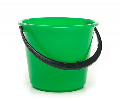 Ведро Горизонт 1-й cорт 7 л зеленый GR-02006 