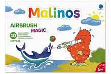 Фломастеры-аэрографы Malinos BLOpens Magic 10+1 шт.