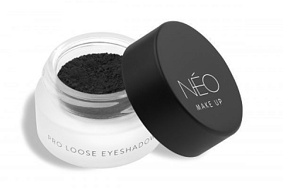 Тіні для повік NEO Make up Pro Loose Eyeshadow Matte Effect 07 Matte deep black 1 г
