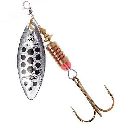 Блесна-вертушка Mikado 4 г Stream № 1 silver/11 silver