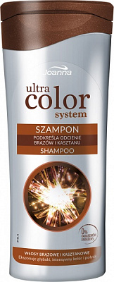 Шампунь Joanna Ultra Color для каштаново-коричневых волос 200 мл