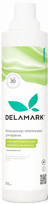 Кондиціонер-ополіскувач DeLaMark з ароматом винограду, бергамоту та лимона 0,75 л