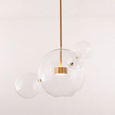 Підвіс Altalusse LED 5 Вт антична бронза INL-5048P-04 Antique brass & C