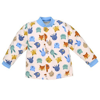 Кофтинка дитяча унісекс Татошка р.68 білий із принтом 0402202міг