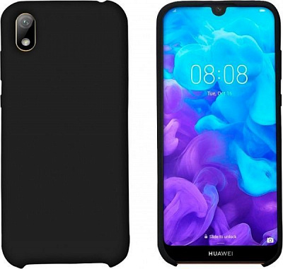 Чохол захисний Intaleo (Velvet) для Huawei Y5 2019 black силіконовий