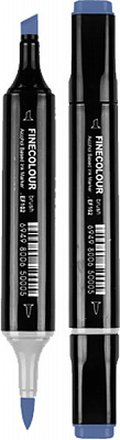 Маркер спиртовой FINECOLOUR EF102-244 синяя волна 