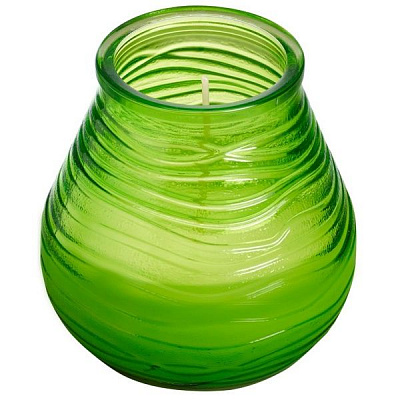 Свічка в склі Patio light 94/91мм лайм зелений Bolsius