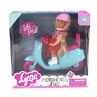 Игровой набор Shantou Кукла Тая на скутере 4607