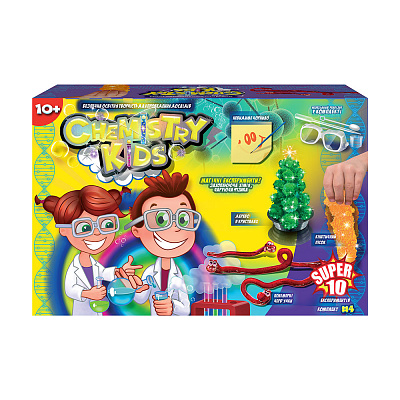 Набор для опытов Danko Toys Chemistry Kids №4 CHK-01-04U