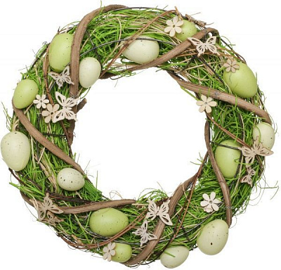 Венок пасхальный 33 см