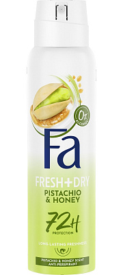Антиперспірант для жінок Fa спрей Pistachio & Honey 150 мл