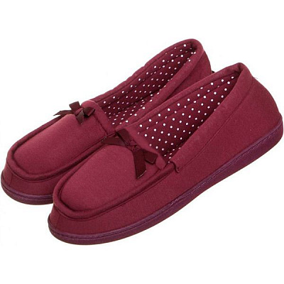 Обувь домашняя женская La Nuit Дропс р. 38-39 винная