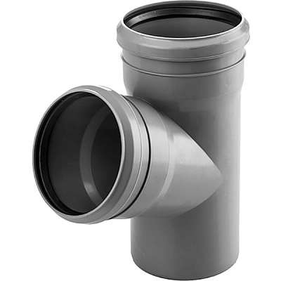 Трійник Wavin Ekoplastik DN 50/ 50 67°