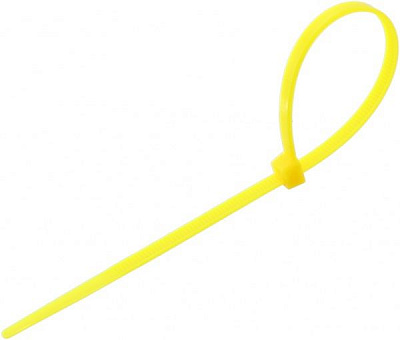 Стяжка кабельна E.NEXT e.ct.stand.200.5.yellow 5х200мм