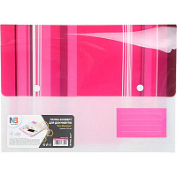 Папка-конверт для документів А4 0,3 мм рожевий Nota Bene