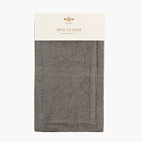 Килимок для ванної кімнати MVM Лиман 50x80 см BM-02 S Dark Gray