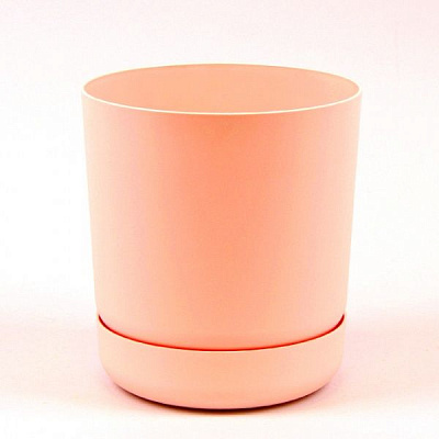 Горшок пластиковый Form Plastic Сатина-15 круглый 2,3 л нюд (4250-066) 