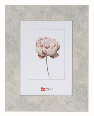 Рамка для фото Арт-Сервіс ЭА-01716 15x21 см бетон світлий