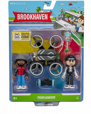 Игровая фигурка DevSeries Game Pack Brookhaven: Techfluencers CRS0121