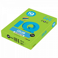 Бумага офисная цветная IQ A4 80 г/м зеленый 500 листов 