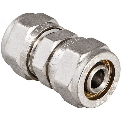 Соединитель обжимной Valtec 16х16 мм