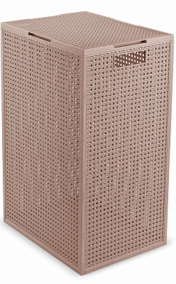 Корзина для белья Curver 261329 розовый разборная Кауа 60 л 585x380x290 мм