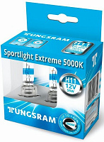 Лампа галогенна Tungsram (53110SUP) H11 PGJ19-2 12 В 55 Вт 2 шт