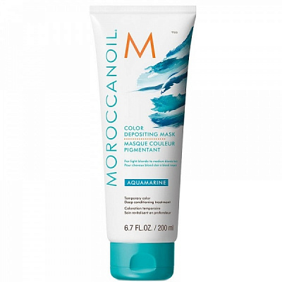 Маска для волос Moroccanoil Color Depositing Аквамарин 200 мл
