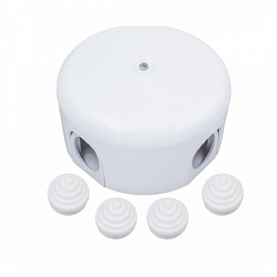 Коробка распределительная с крышкой ABS-пластик B1-521-21