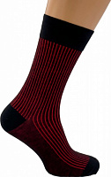 Носки мужские Cool Socks 16743 р. 29-31 черный с красным 1 пар 