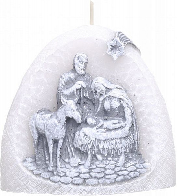 Свічка Хатинка Різдвяна